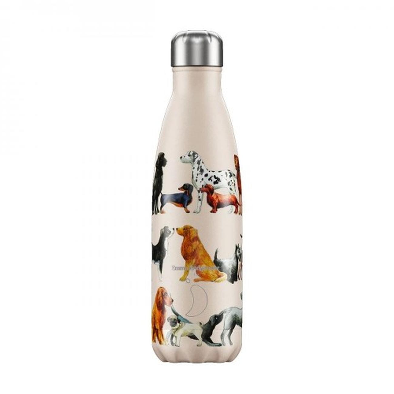 Chilly's 500ml Water Bottle Emma Bridgewater Dogs