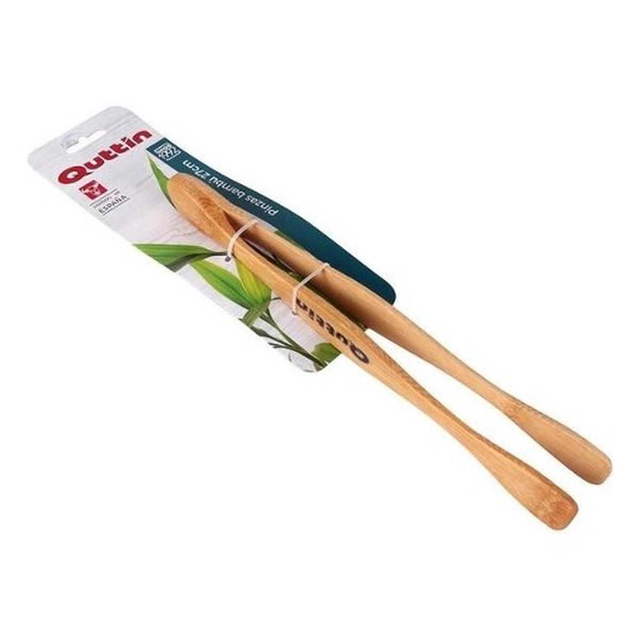 Bamboo Kitchen Tongs 27cm