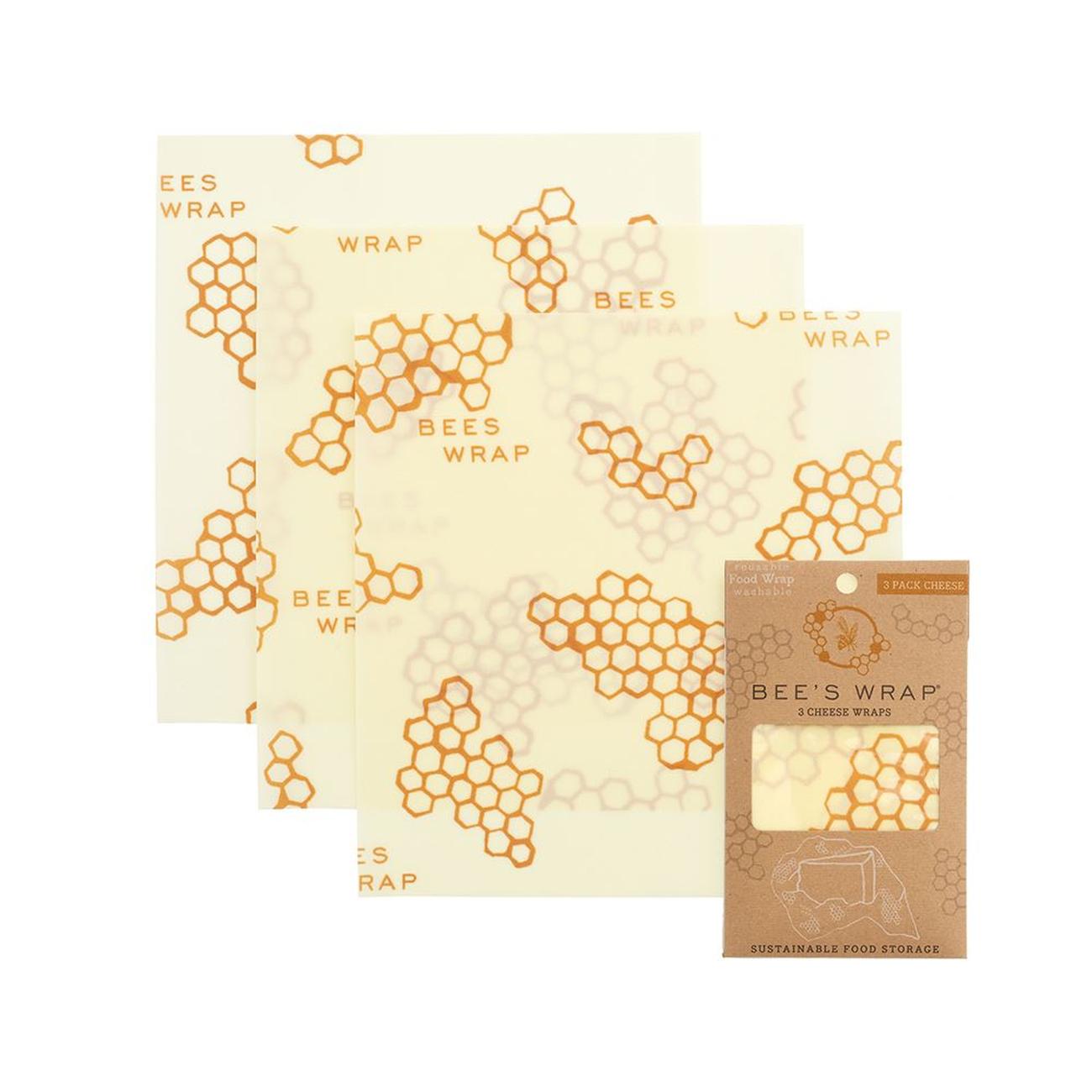 Bee's Wrap Set of 3 Cheese Wraps