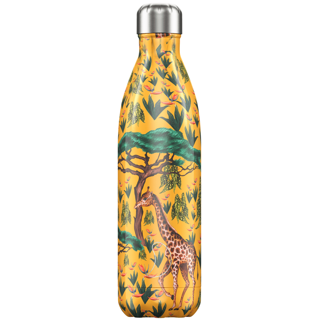 Chilly's 750ml Water Bottle Tropical Giraffe