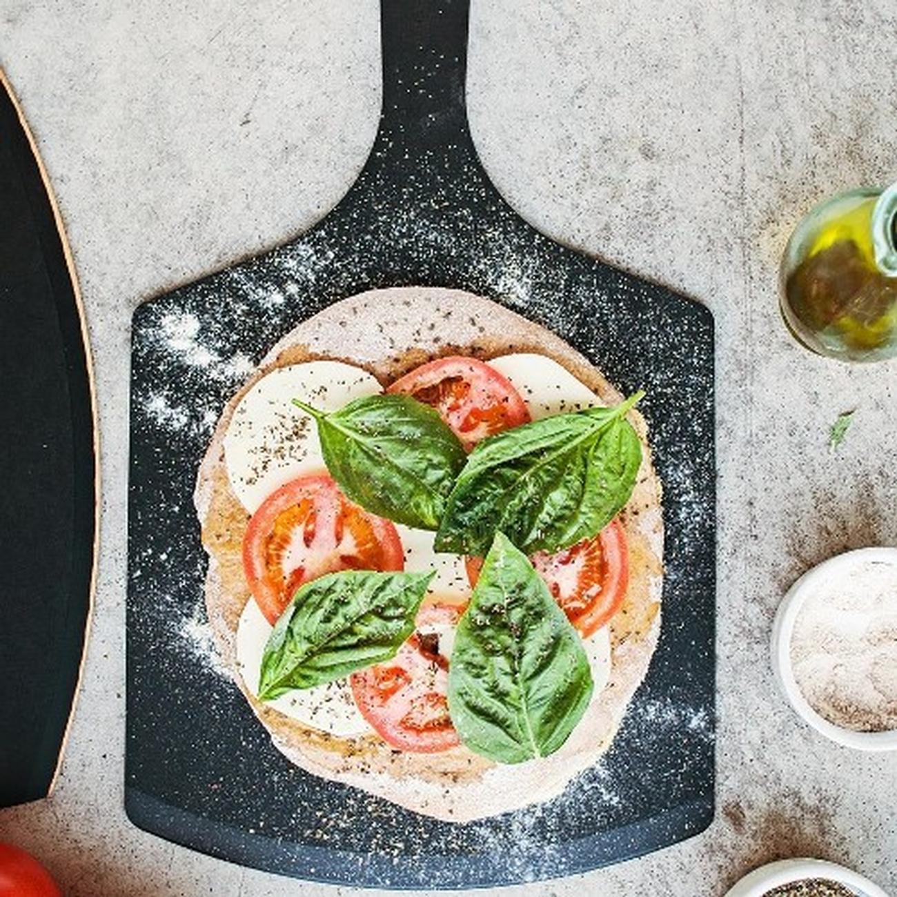 Epicurean Pizza Peel & Serving Board Slate 37x25cm