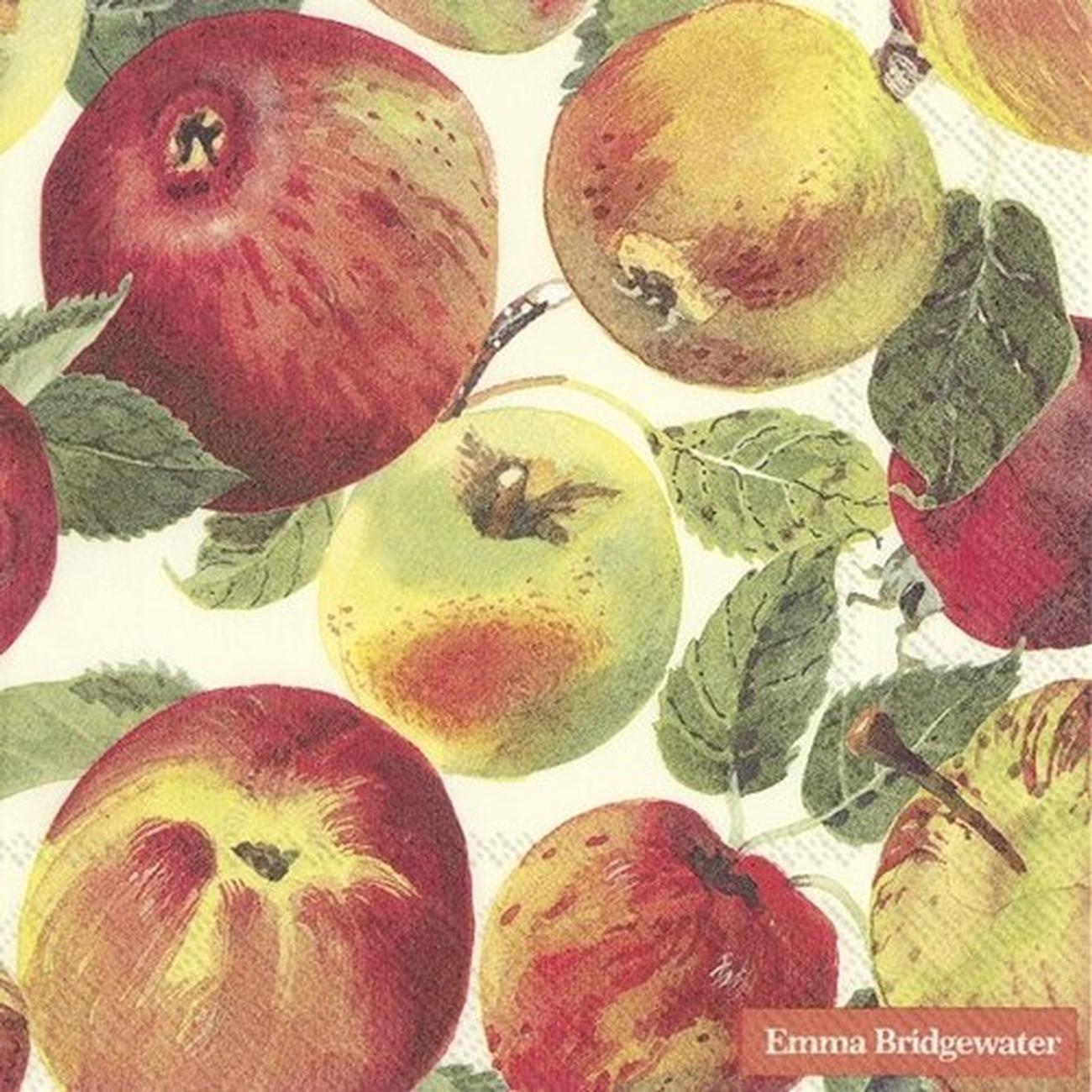 Emma Bridgewater Lunch Napkins Apples Cream