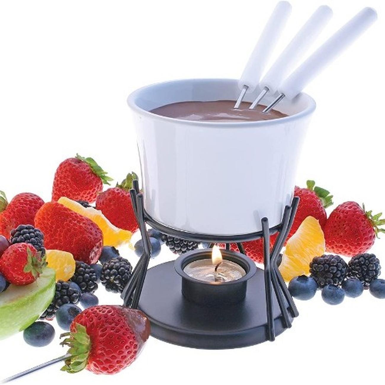 Swissmar Kindle Chocolate Fondue Set