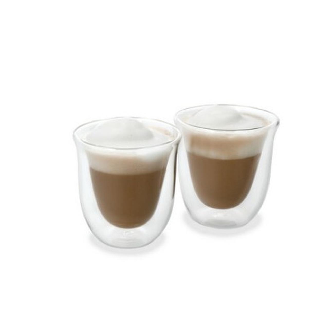 La Cafetière Jack Set Of 2 Double Walled Glass Cappuccino Cups