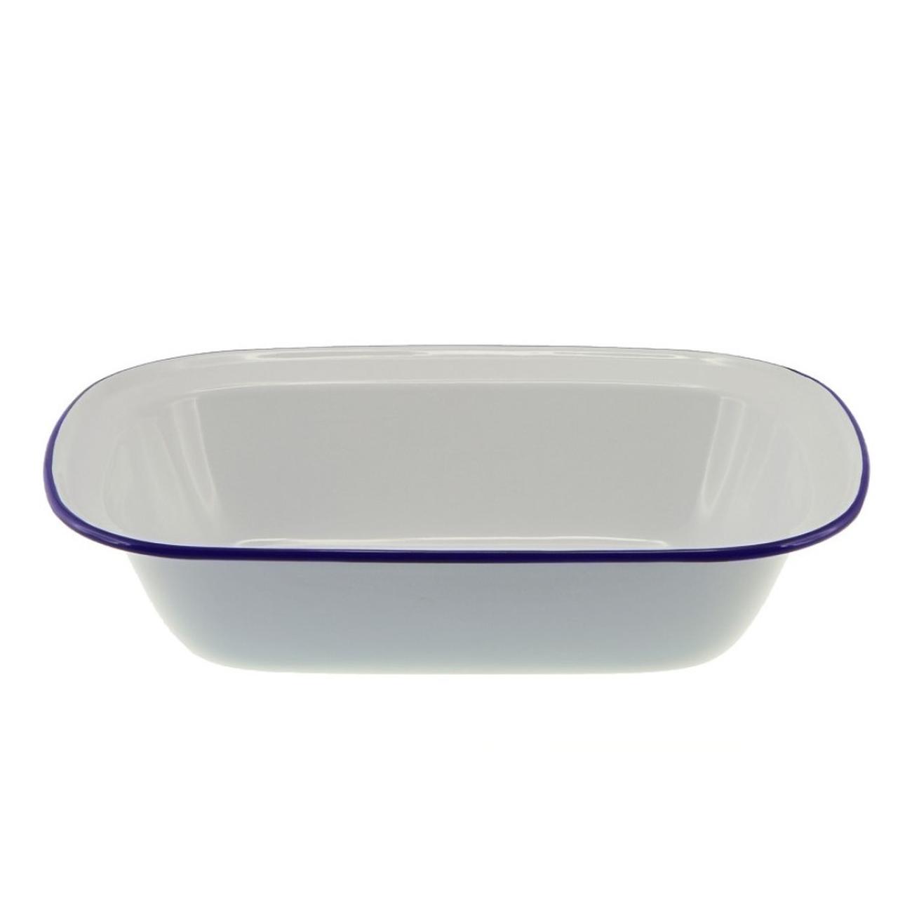 Falcon Enamel Oblong Pie Dish 32cm