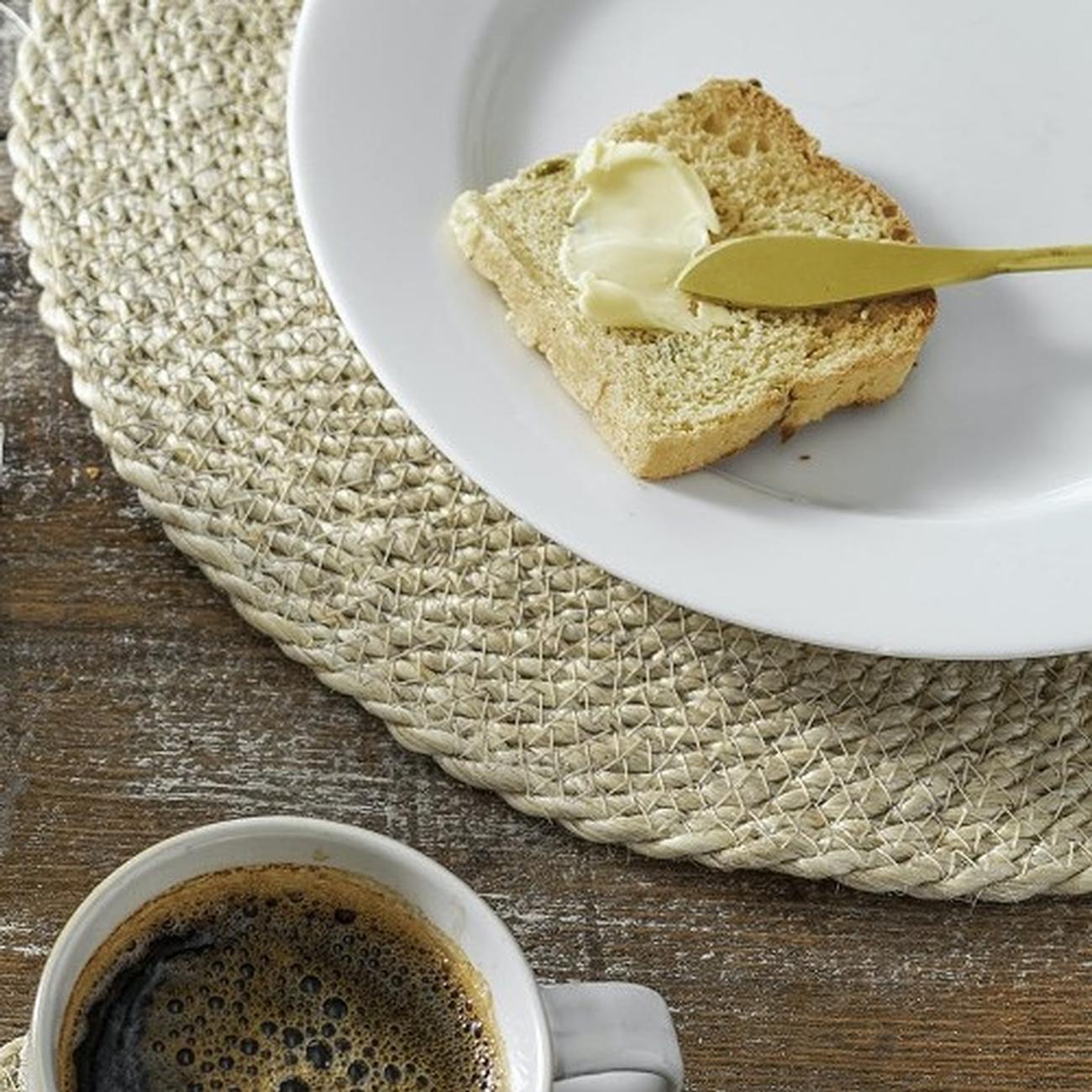 Garden Trading Set of 4 Jute Placemats Natural