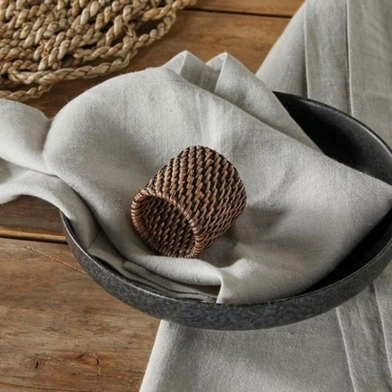 Walton & Co Rattan Napkin Ring