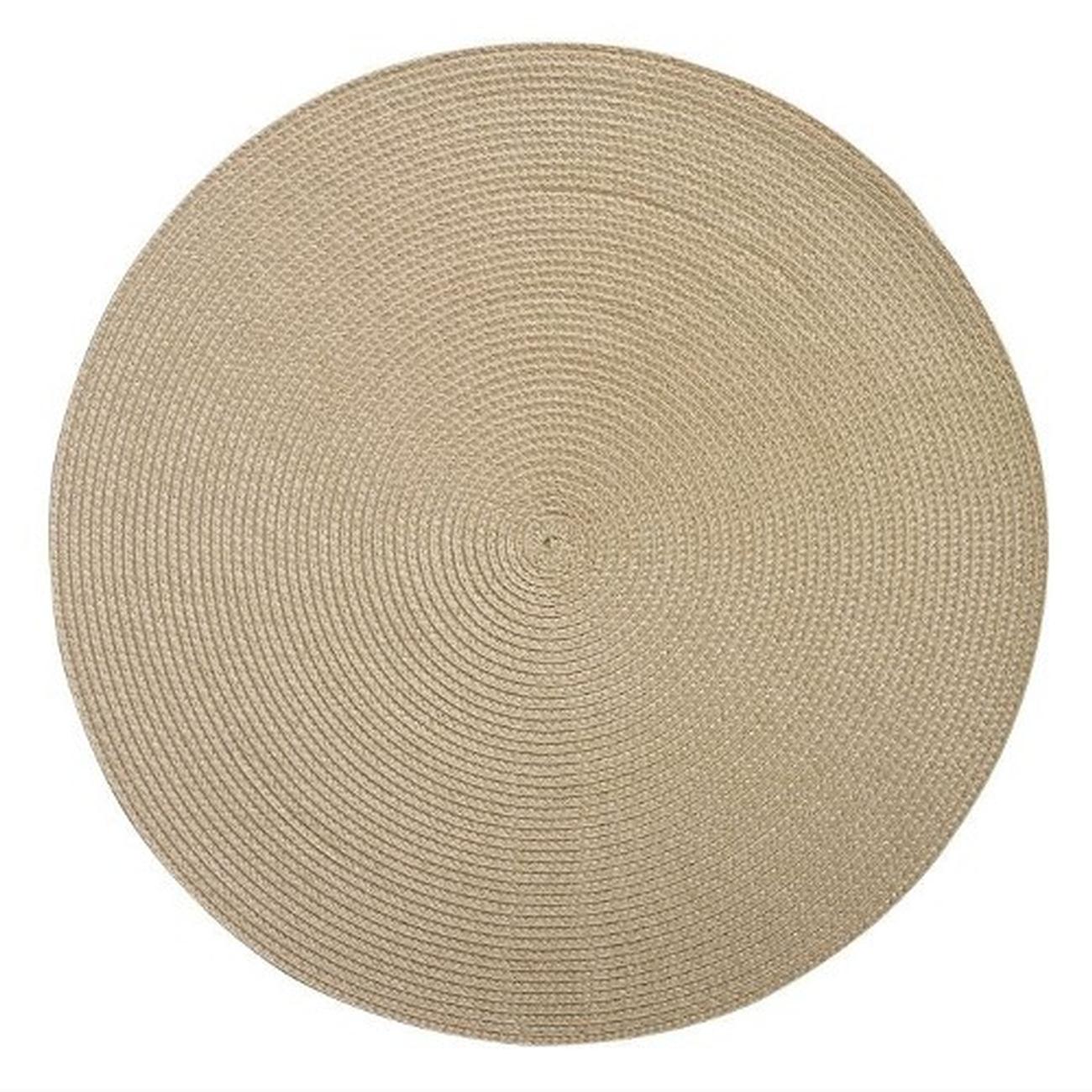 Round Placemat Ivory Ø 38cm