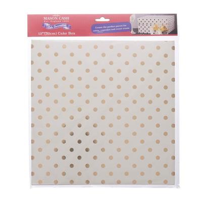 Mason Cash 12 Inch Metallic Cake Box