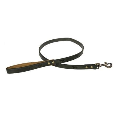 Sophie Allport Stamped Dog Lead Forest Green Large