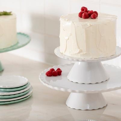 Casafina Forma Footed Cake Plate White 28cm