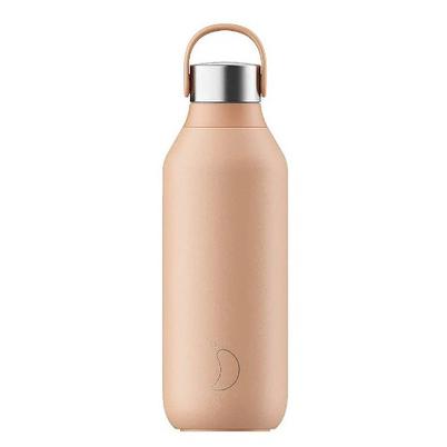 Chilly's Series 2 Water Bottle 500ml Peach