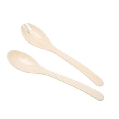 Heim Sohne Salad Server Set-Ivory