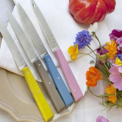 Opinel No.125 Table Knife Bon Appetit Pink