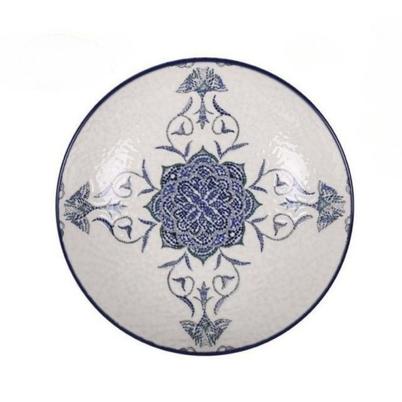 Rosetta Blue Soup Plate 21cm