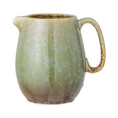 Dahlia Jug Green Stoneware