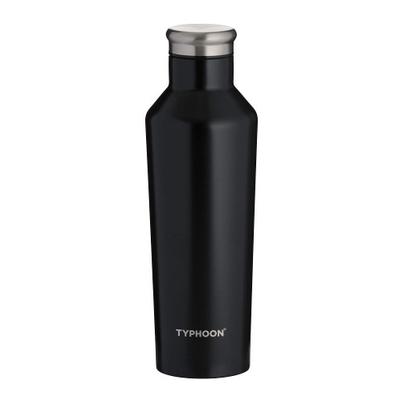 Typhoon Pure Black Double Wall Bottle 500ml