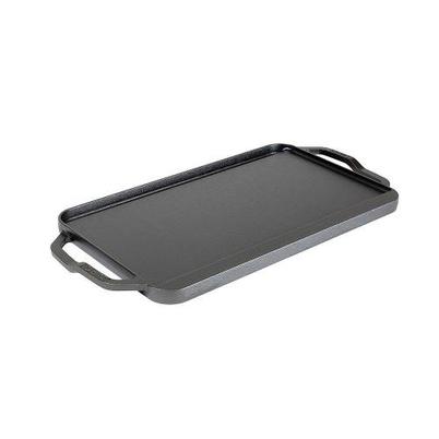 Lodge Cast Iron Chef Double Burner Reversible Grill