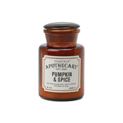 Paddywax Apothecary Glass Jar Candle Pumpkin Spice