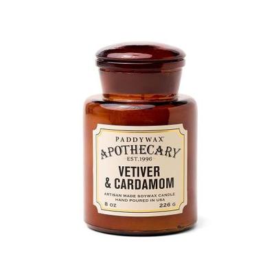 Paddywax Apothecary Glass Jar Candle Vetiver & Cardamom