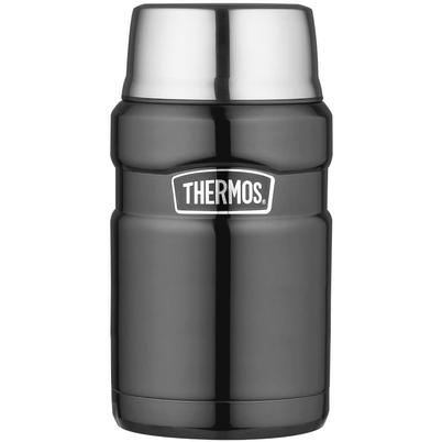 Thermos Stainless King 710ml Food Flask Gun Metal