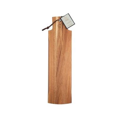 Artesa Acacia Wood Serving Plank & Baguette Board