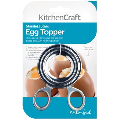 KitchenCraft Stainless Steel Egg Topper