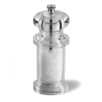 Cole & Mason 505 Acrylic Precision Salt Mill 140MM