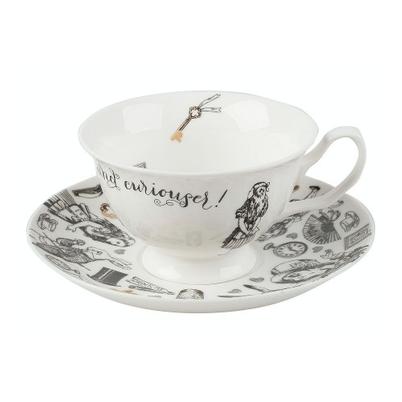 Alice In Wonderland Tea Cup & Saucer Set