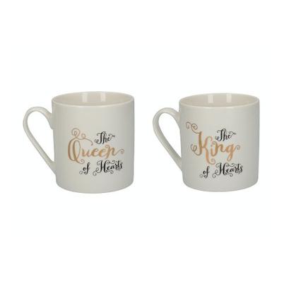 Alice In Wonderland His & Hers Mugs Set
