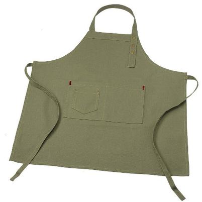 Green Canvas Apron