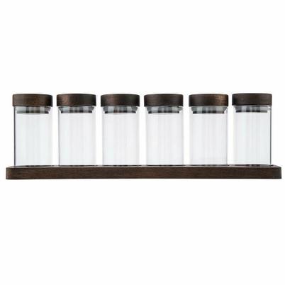 Artisan Street 6 Spice Jars & Board