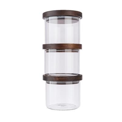 Artisan Street Stacking Storage Jars Set of 3