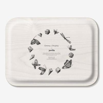 Jamida Audubon Small Tray Multi by Emma J Shipley 27cm