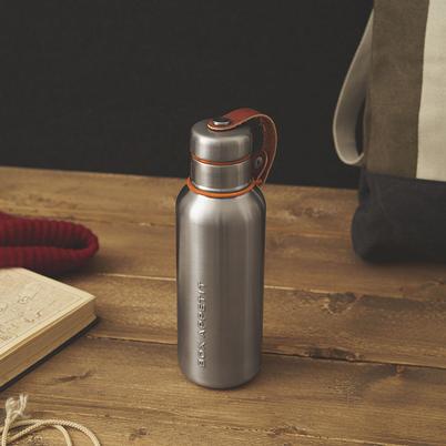 Black and Blum 500ml Insulated Water Bottle Stainless Steel Orange
