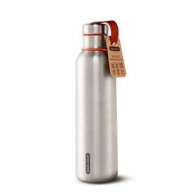Black and Blum 750ml Insulated Water Bottle Large Stainless Steel Orange