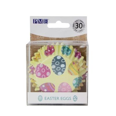 PME 30 Easter Eggs Foil Cupcake Cases