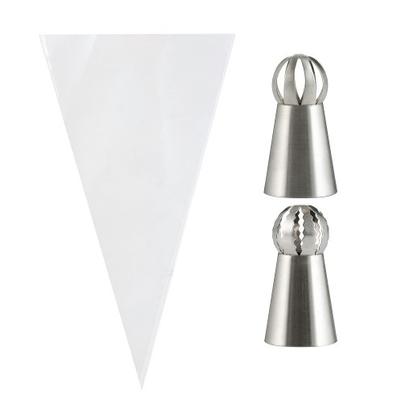 Mason Cash Set of 2 Ball Nozzles & 6 Bags