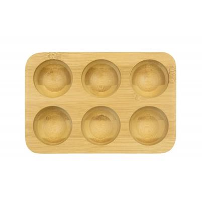 Pebbly Bamboo Egg Tray