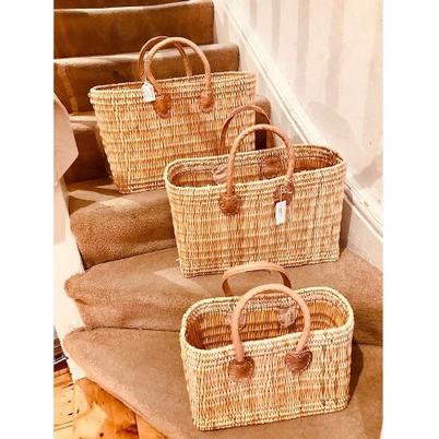 Rectangle Shopping Basket Short Handles Medium