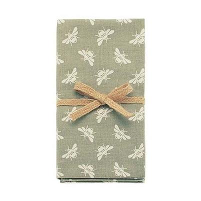 Walton & Co Bee Napkins Natural Set of 4