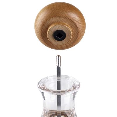 Cole & Mason Precision 105 Acrylic & Beech Salt & Pepper Mill Gift Set