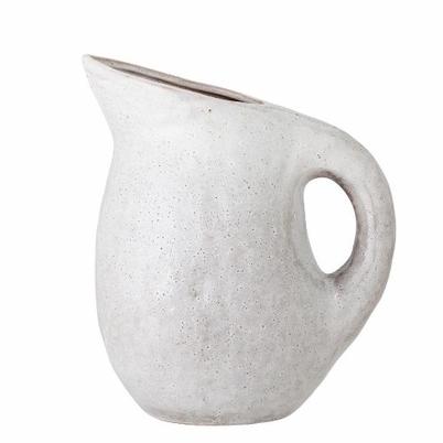 Taupe Stoneware Jug Grey