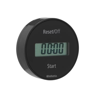 Brabantia Magnetic Kitchen Timer Dark Grey