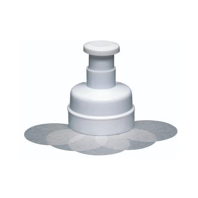 KitchenCraft Regular Burger Press & 100 Wax Discs