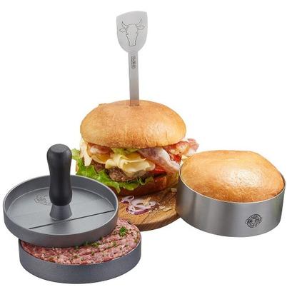 Gefu BBQ Burger Press 3pc Set