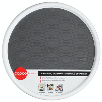Copco White Lazy Susan Food Storage Solution Small 23cm