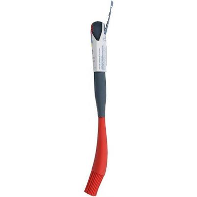 Colourworks Silicone Angled Pastry & Basting Brush Red