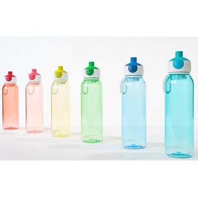 Mepal Pop-up Bottle Campus Transparent Pink