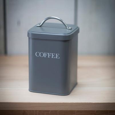 Garden Trading Coffee Canister Charcoal